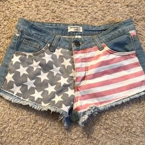 American flag shorts!